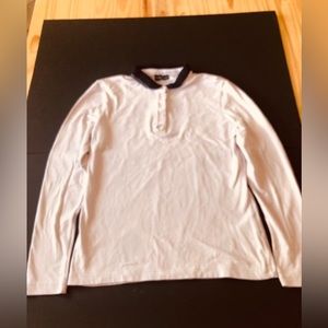 GOLFINO Women's Golf Shirt Long Sleeve Pink/ Black Size 10